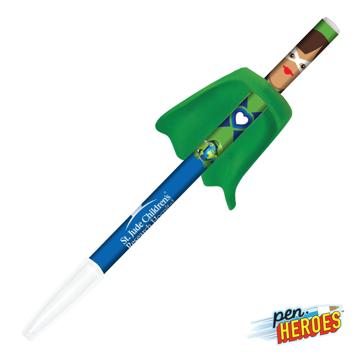 Custom Logo Pen Heroes™ Awareness Series Female w/Cape