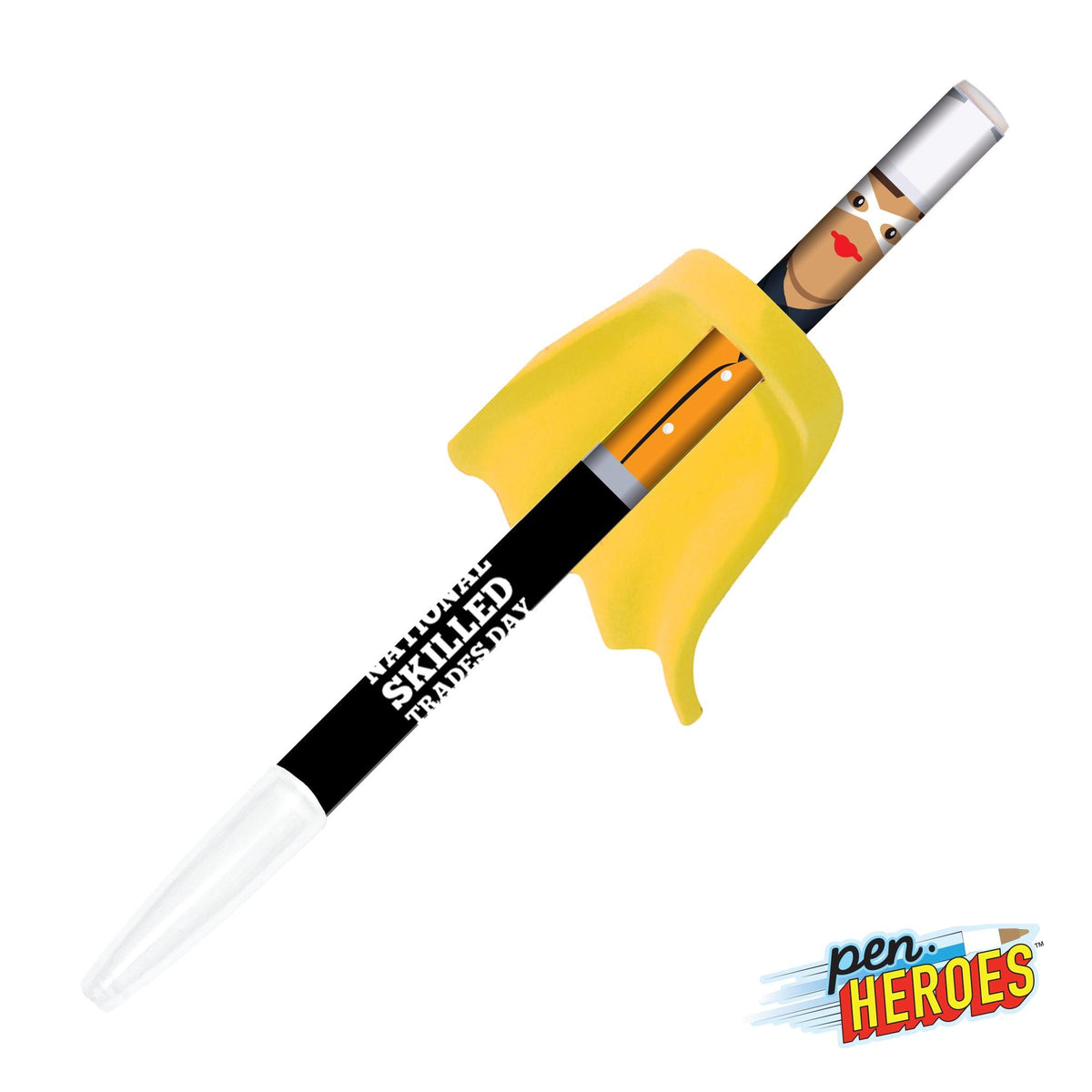 Custom Logo Pen Heroes™ Hometown Series Female w/Cape