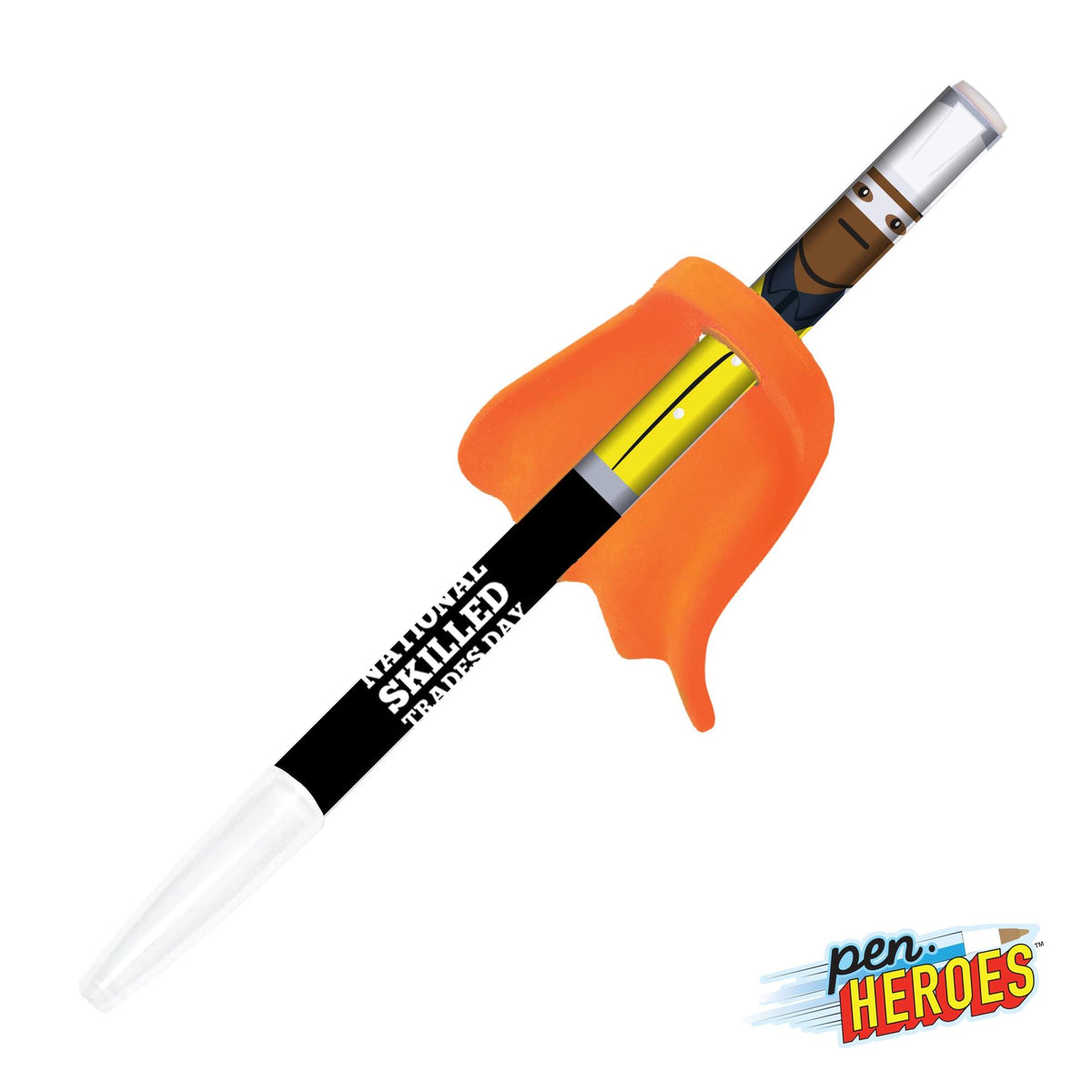 Custom Logo Pen Heroes™ Hometown Series Male w/Cape