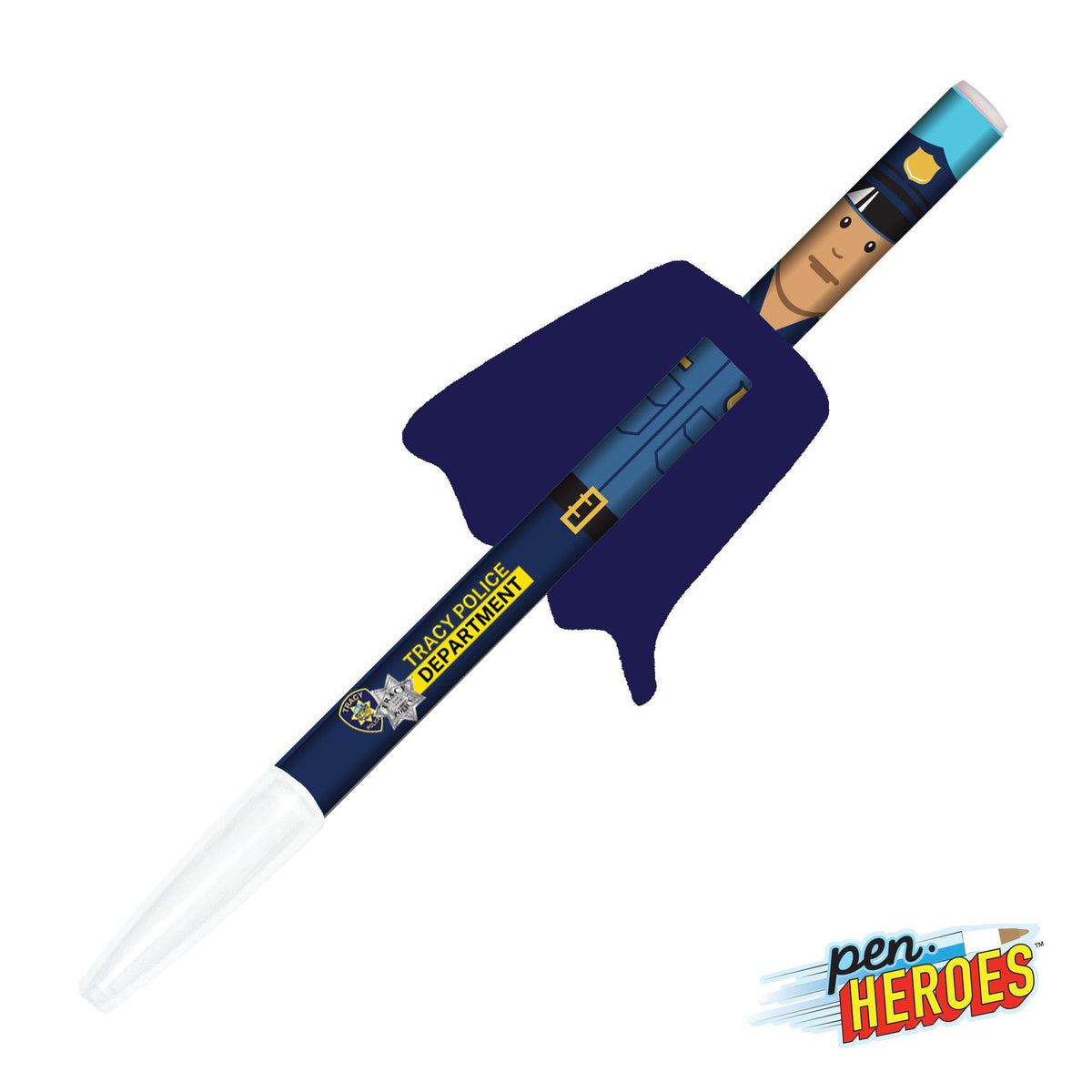 Custom Logo Pen Heroes™ Hometown Series Male w/Cape