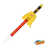 Custom Logo Pen Heroes™ Superhero Series Female w/Cape