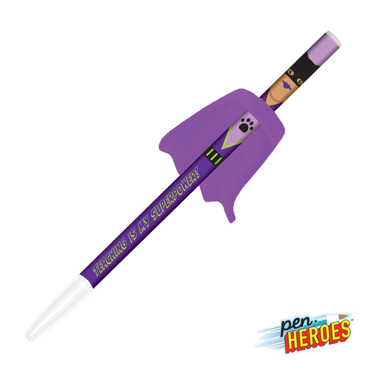 Custom Logo Pen Heroes™ Superhero Series Female w/Cape
