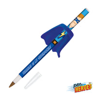 Custom Logo Pen Heroes™ Superhero Series Male w/Cape