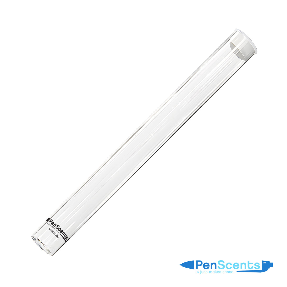 Custom Logo PenScents® Clear Tube Single Pen Packaging