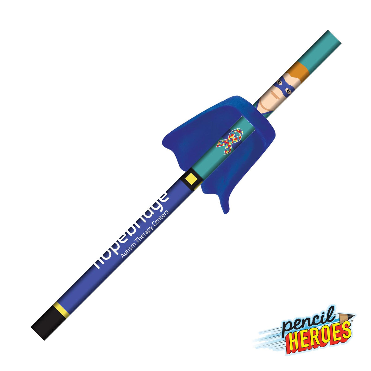 Custom Logo Pencil Heroes® Awareness Series w/Cape