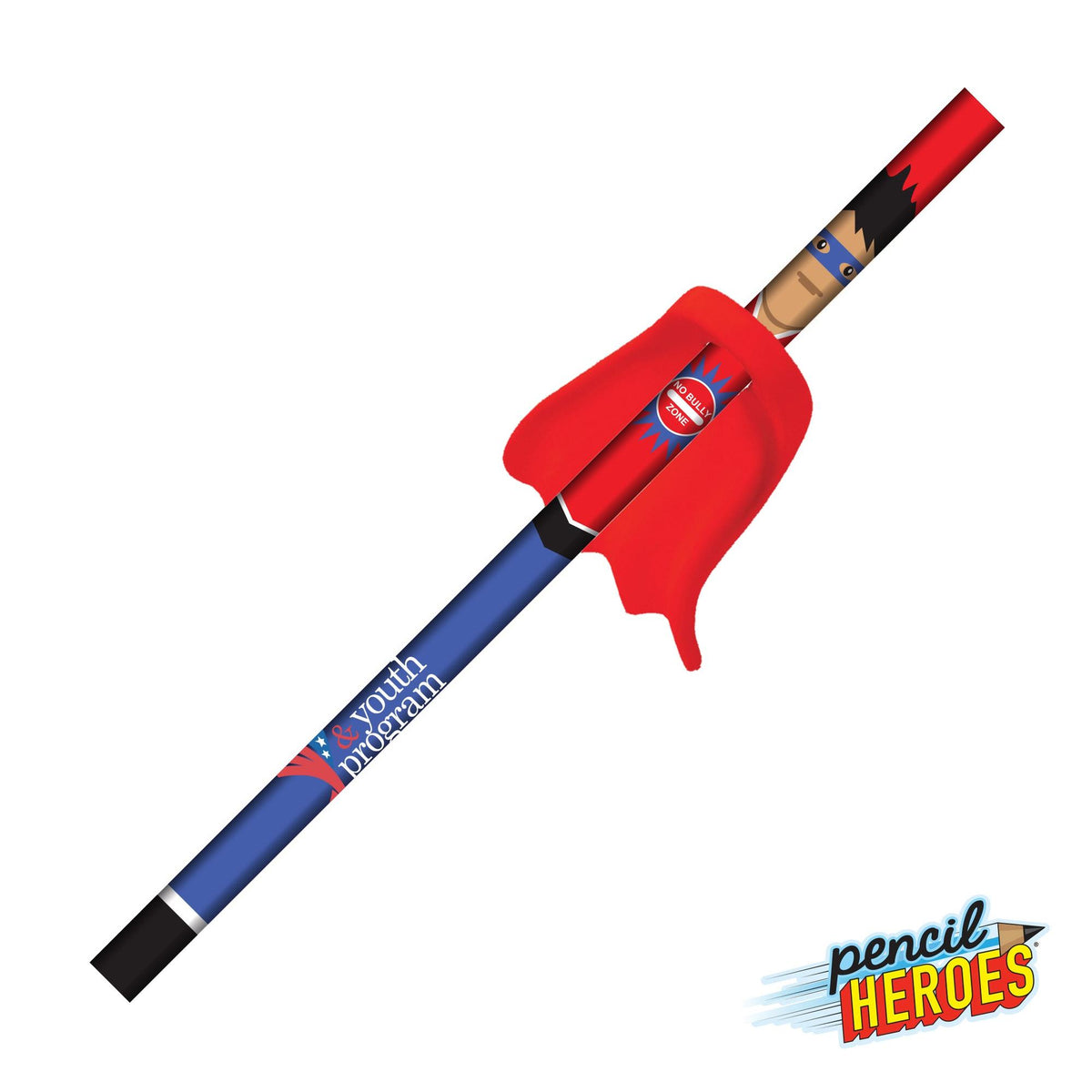 Custom Logo Pencil Heroes® Awareness Series w/Cape