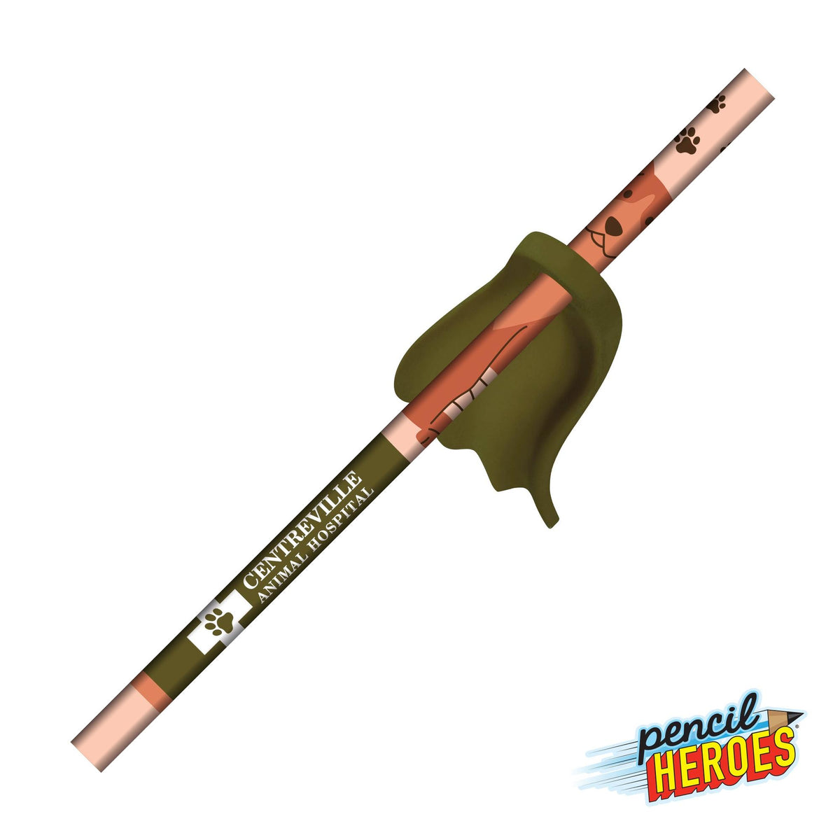 Custom Logo Pencil Heroes® Custom Series w/Cape