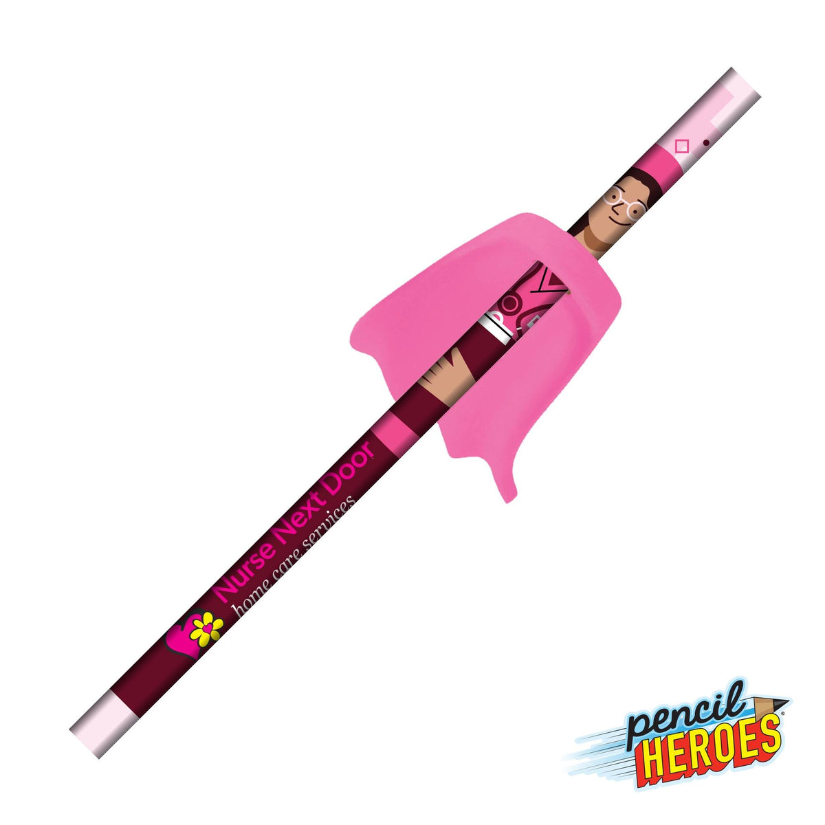 Custom Logo Pencil Heroes® Custom Series w/Cape
