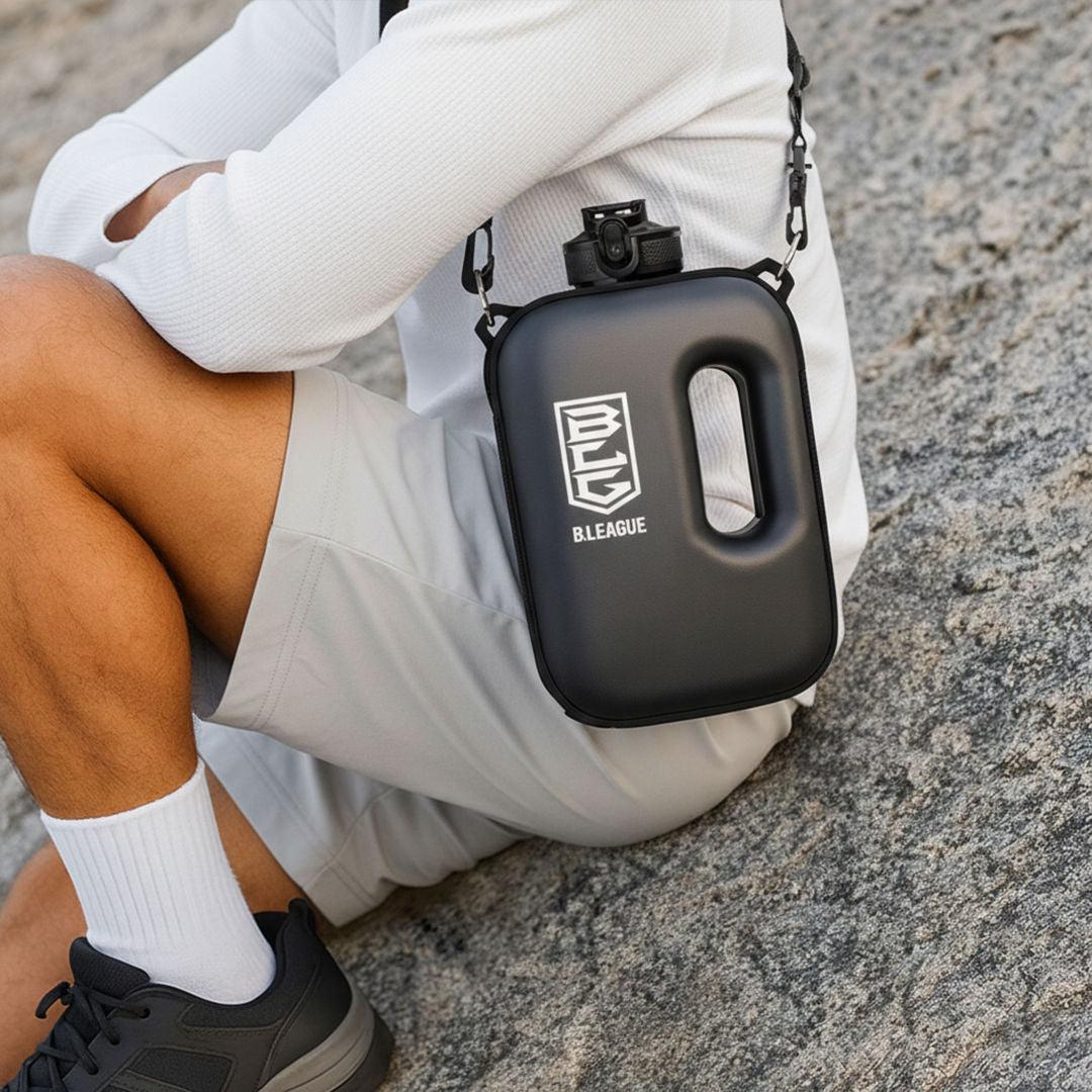 Custom Logo Persei Sports Bottle w/Carry Strap - 74oz