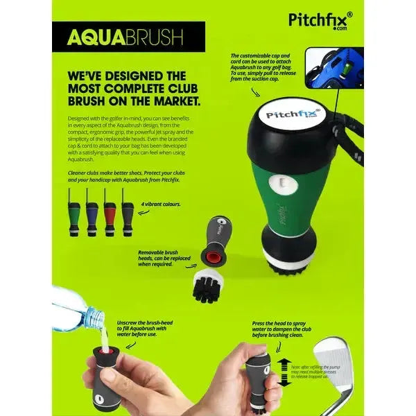 Custom Logo Pitchfix Aquabrush