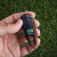 Custom Logo Plastic Divot Tool with Ball Marker