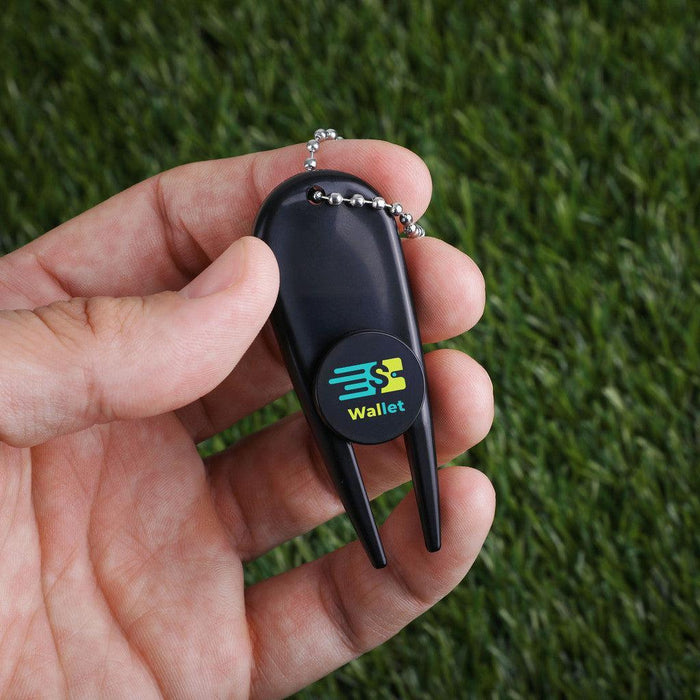 Custom Logo Plastic Divot Tool with Ball Marker