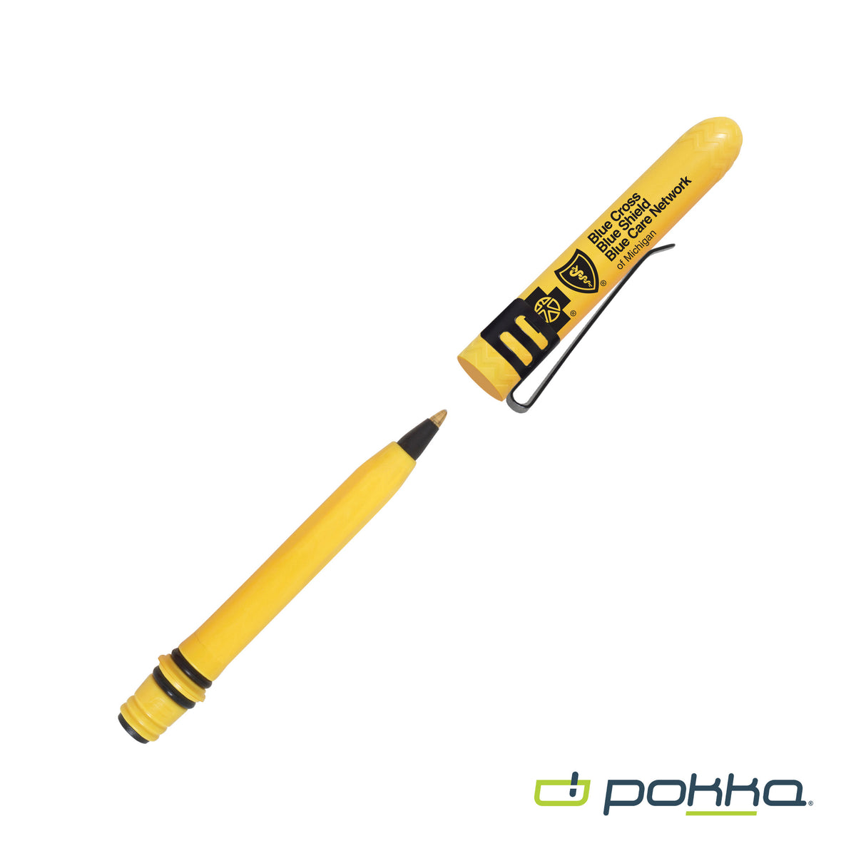 Custom Logo Pokka® Pocket Pen w/Clip