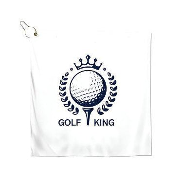 Custom Logo Polyester Microfiber Golf Towel