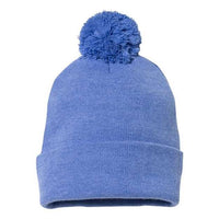 Custom Logo Pom-Pom Cuffed Beanie Toque