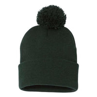 Custom Logo Pom-Pom Cuffed Beanie Toque
