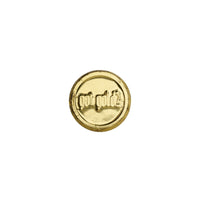 Custom Logo Premium Engraved Chocolate Coin