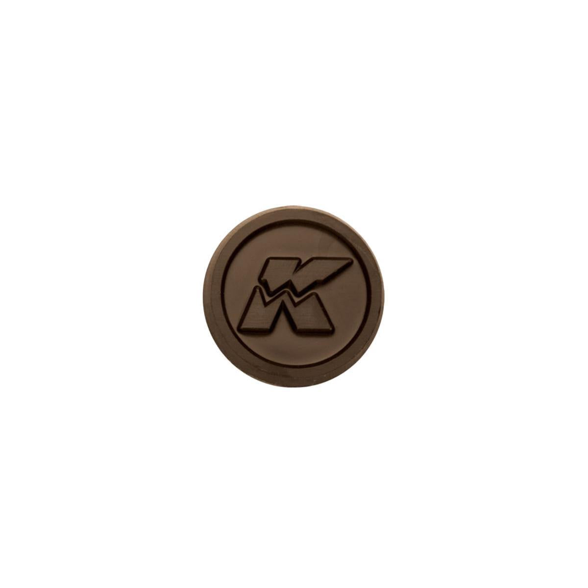 Custom Logo Premium Engraved Chocolate Coin