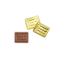 Custom Logo Premium Engraved Chocolate Rectangle