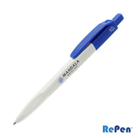 Custom Logo RePen® Squared Opaque Clicker rPET Pen