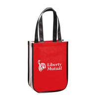 Custom Logo Recycled Slim Tote Bag