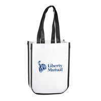 Custom Logo Recycled Slim Tote Bag