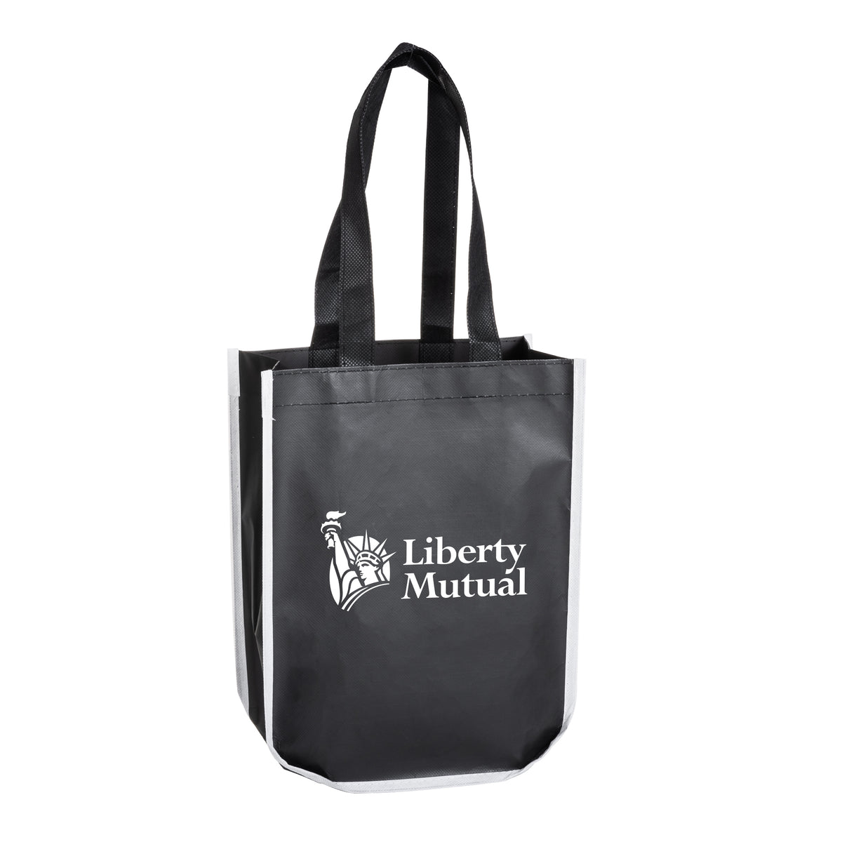 Custom Logo Recycled Slim Tote Bag