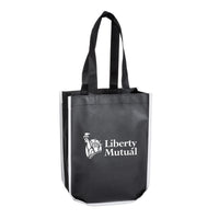 Custom Logo Recycled Slim Tote Bag
