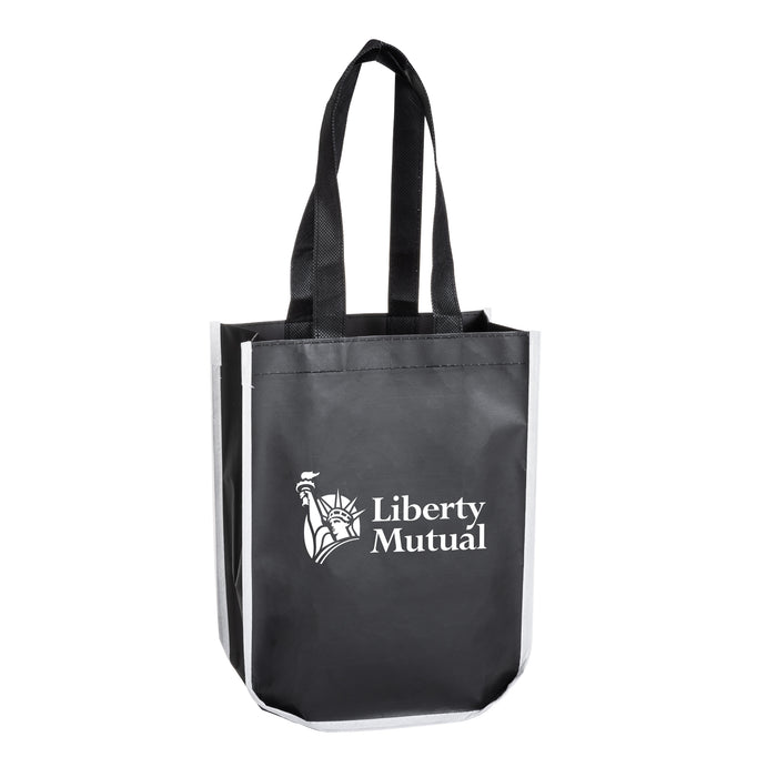 Custom Logo Recycled Slim Tote Bag