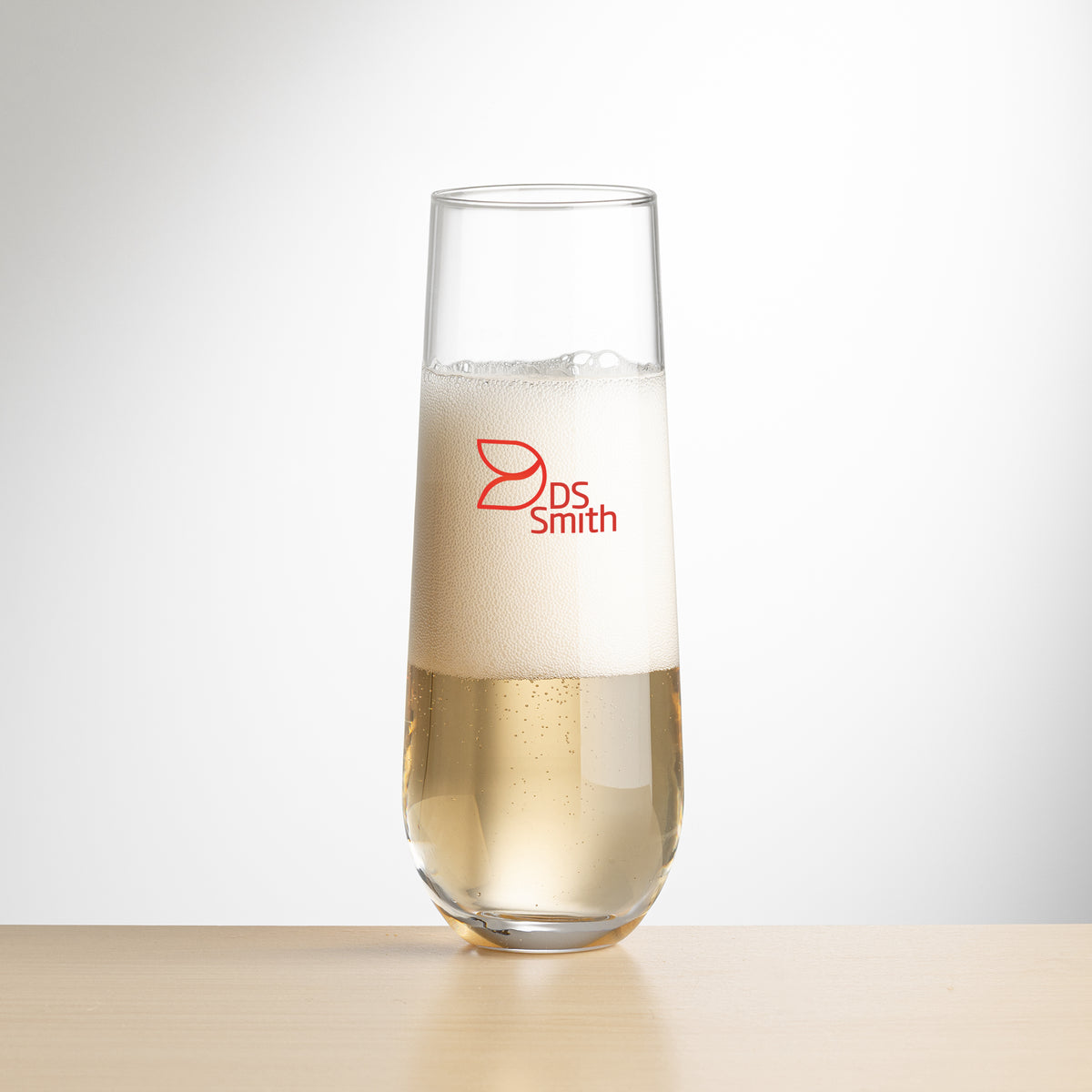 Custom Logo Redmond Stemless Flutes - Imprinted