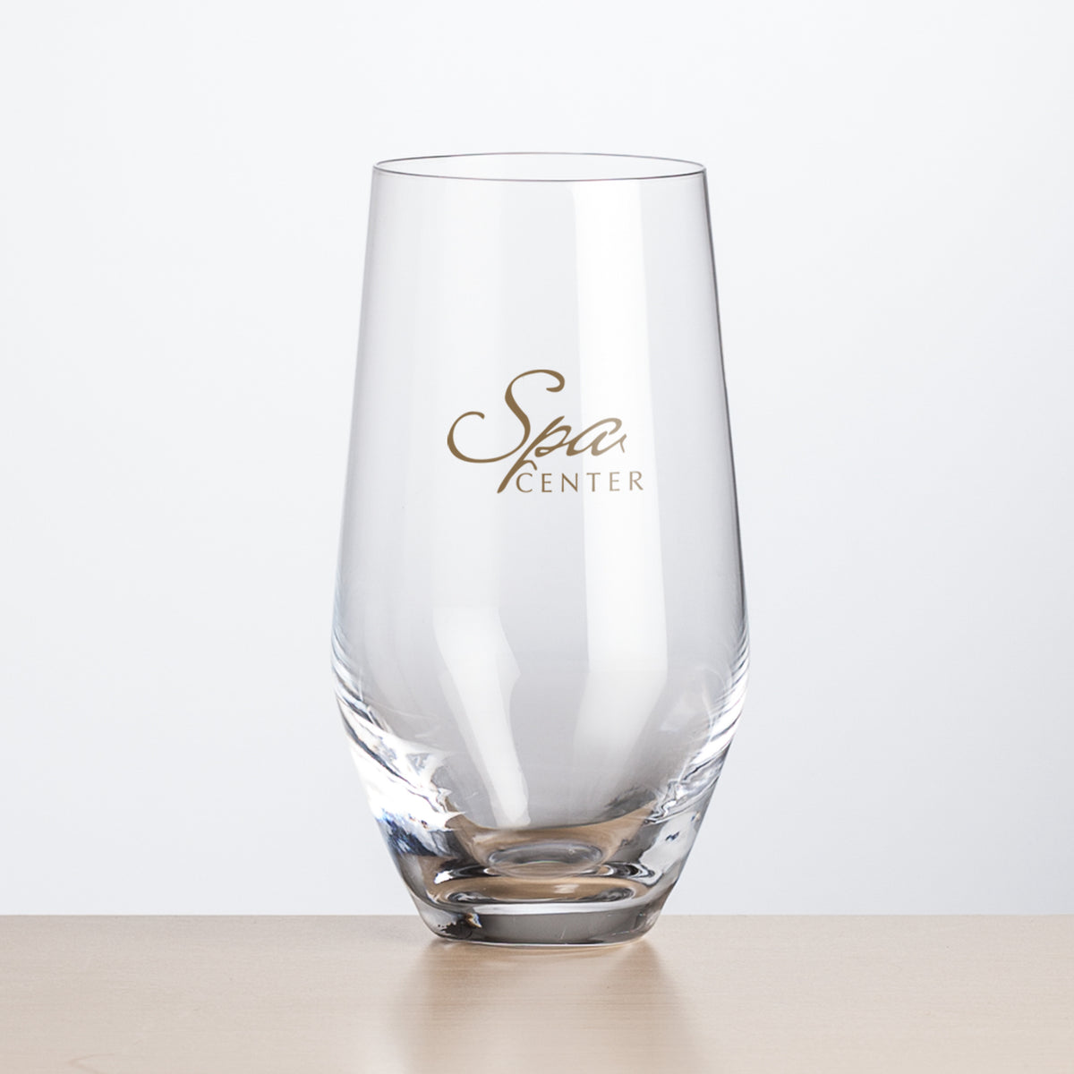 Custom Logo Reina Stemless Flute - Imprinted