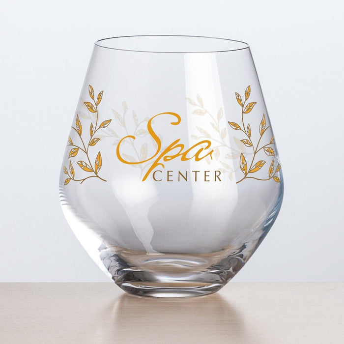 Custom Logo Reina Stemless Wine - VividPrint™
