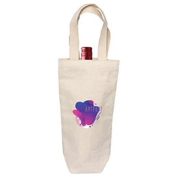 Custom Logo Rhone Valley Cotton Wine Bag, Canadian Pro Shop Online, Canada