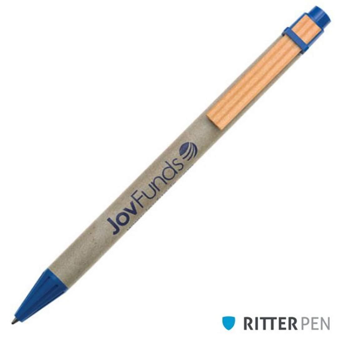 Custom Logo Ritter® Recycled Paper Pen