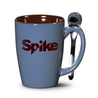 Custom Logo Roberta Mug & Spoon - 16oz - Imprinted