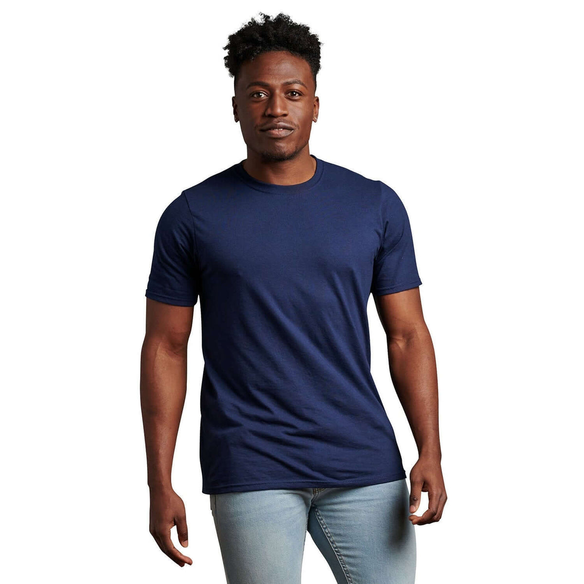 Custom Logo Russell Athletic Unisex Essential Performance T-Shirt - Mens