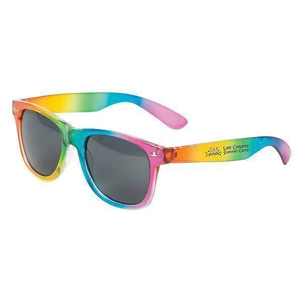 Custom Logo Sandy Banks Rainbow Sunglasses