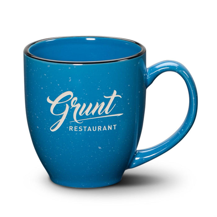 Custom Logo Santa Fe Mug - 16oz - Deep Etch