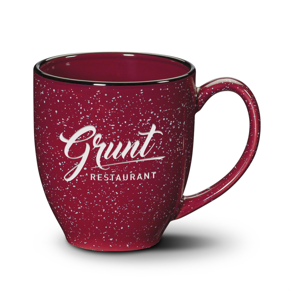 Custom Logo Santa Fe Mug - 16oz - Deep Etch