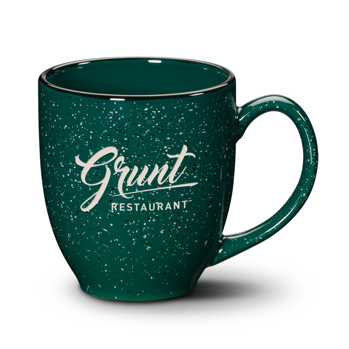 Custom Logo Santa Fe Mug - 16oz - Deep Etch