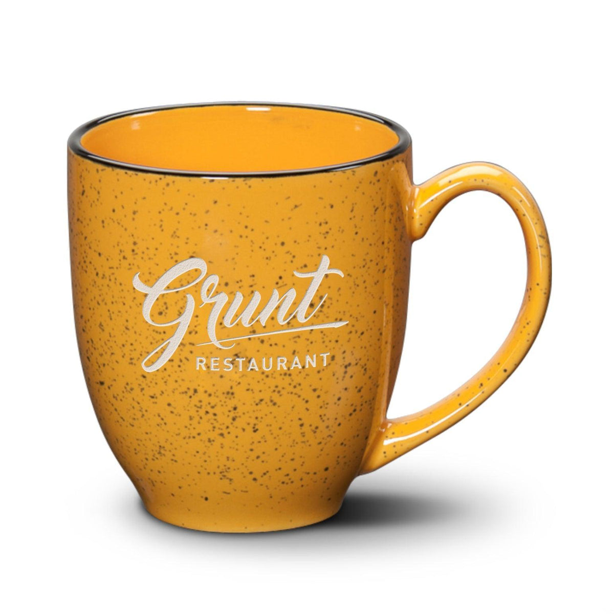 Custom Logo Santa Fe Mug - 16oz - Deep Etch