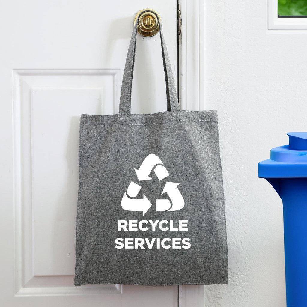 Custom Logo Savannah Cycle 4.5 oz Recycled Cotton Tote