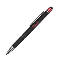 Custom Logo Scroll Metal Ballpoint Pen/Stylus
