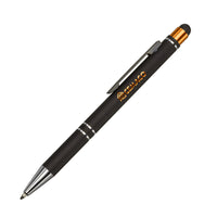 Custom Logo Scroll Metal Ballpoint Pen/Stylus