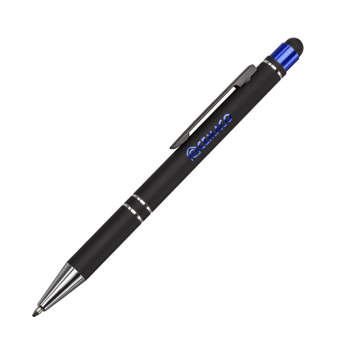 Custom Logo Scroll Metal Ballpoint Pen/Stylus