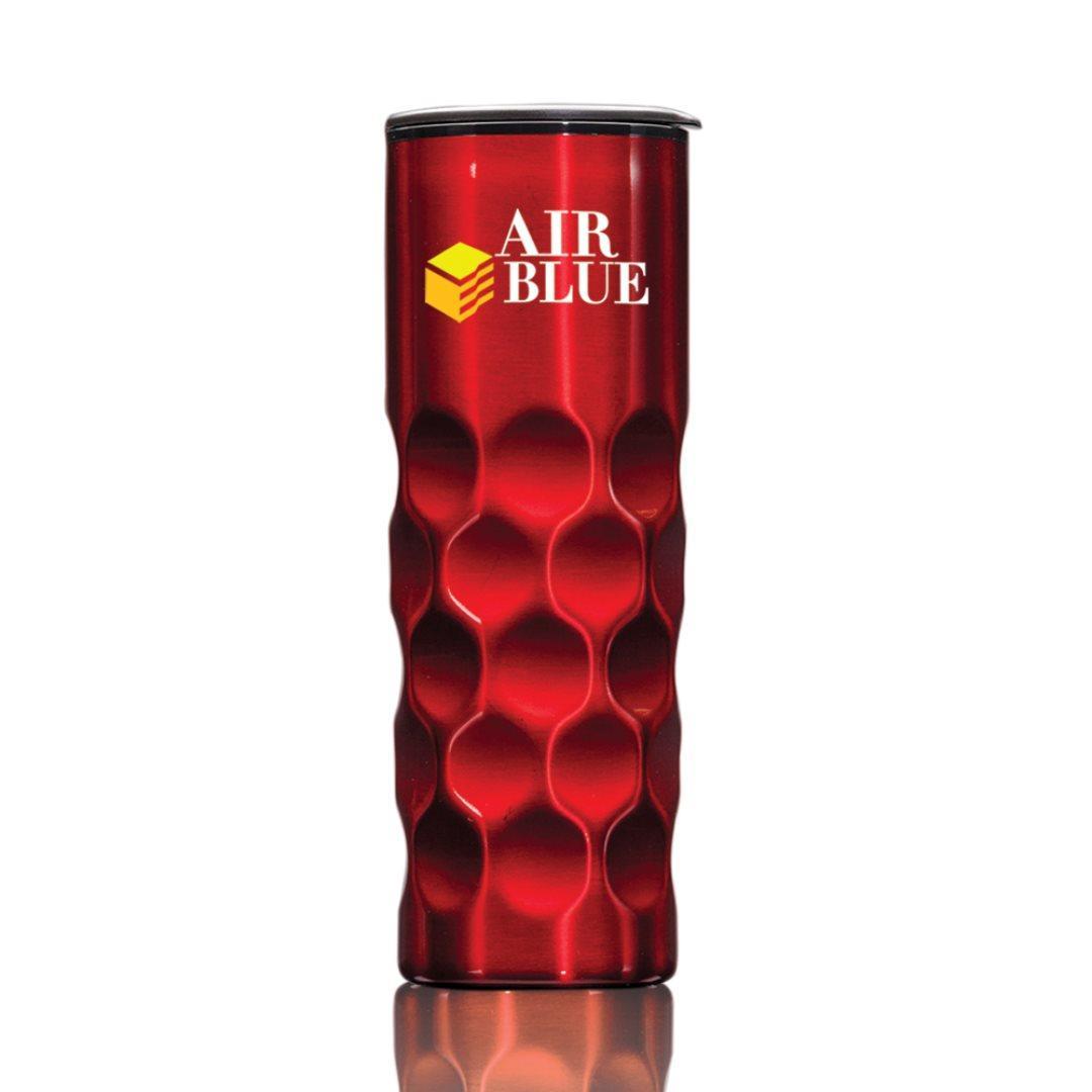 Custom Logo Sculpt Tumbler - 14oz