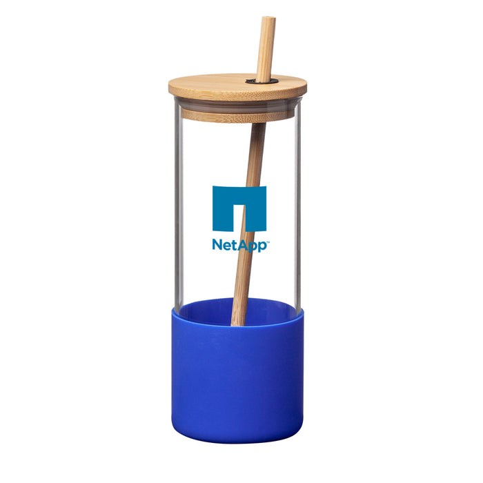 Custom Logo Shanti Borosilicate Tumbler - 17oz