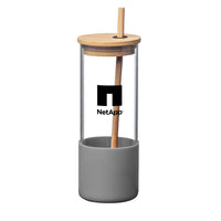Custom Logo Shanti Borosilicate Tumbler - 17oz