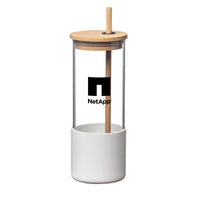 Custom Logo Shanti Borosilicate Tumbler - 17oz