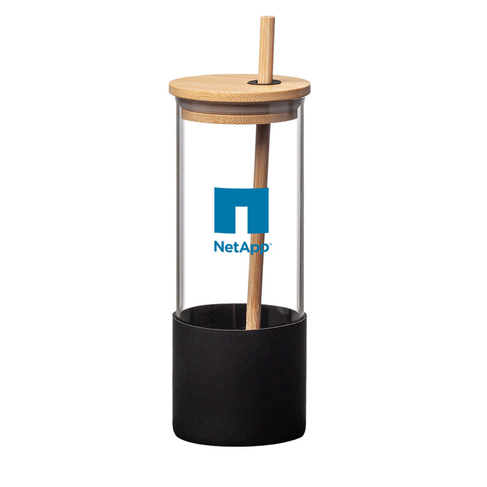 Custom Logo Shanti Borosilicate Tumbler - 17oz